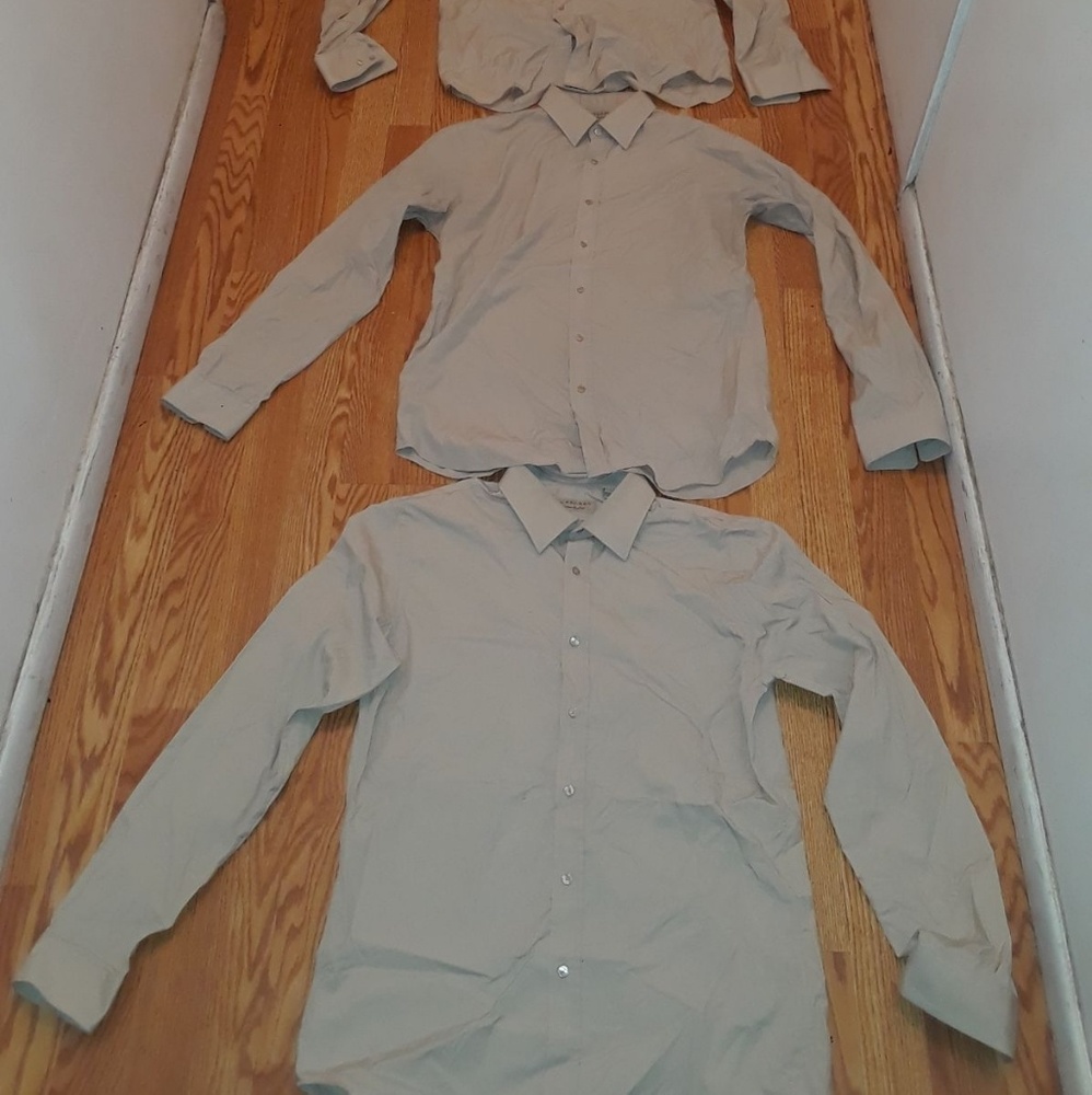 Burberry cotton blend poplin shirt